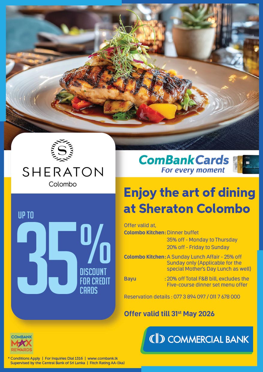 Sheraton 35% Dining Deal